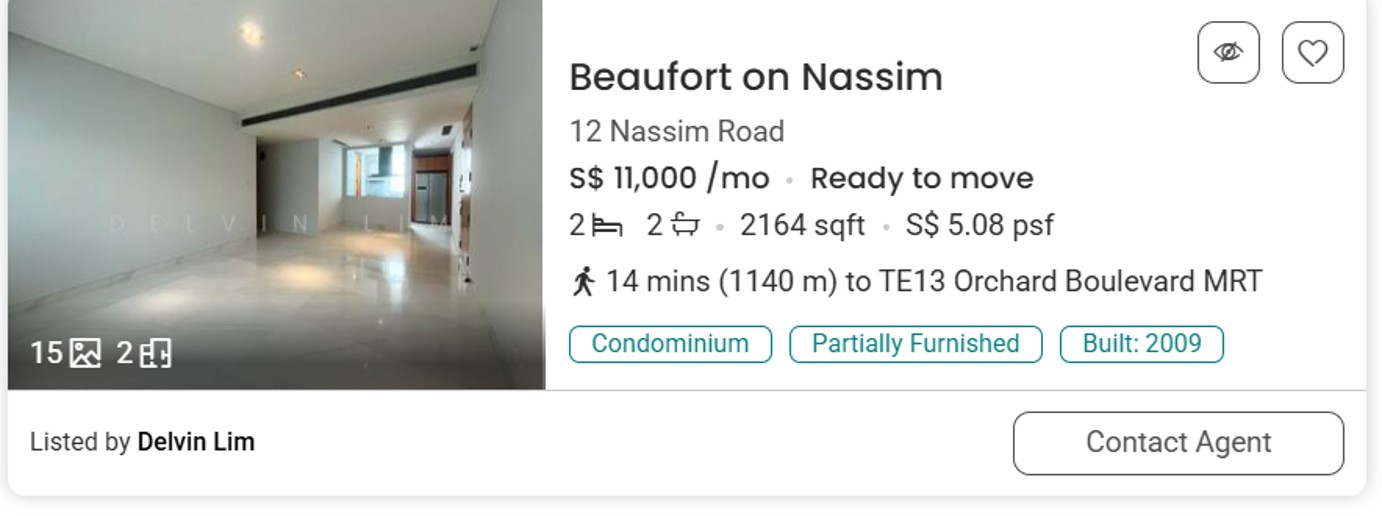 Beaufort on Nassim