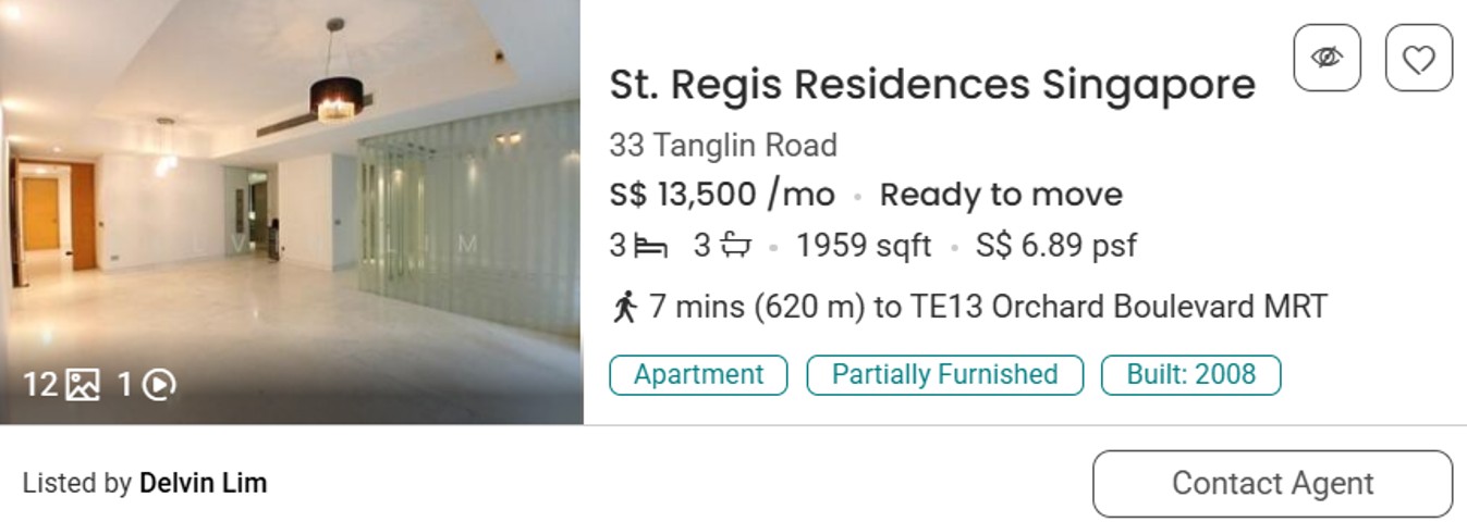 St. Regis Residences Singapore